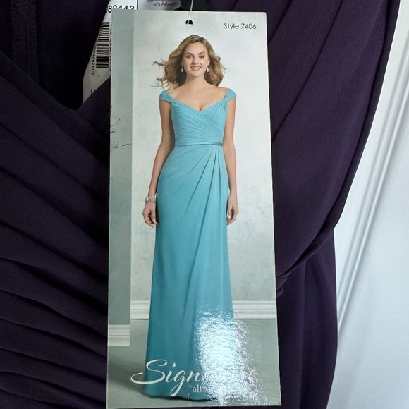 Mother of the brIde dress. Never worn. Alfred Angelo - Picture 9 of 11